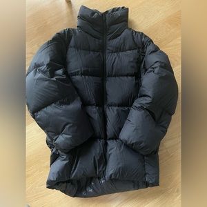 Uniqlo U Black Cocoon Ultra Light Down Puffer Coat XS
